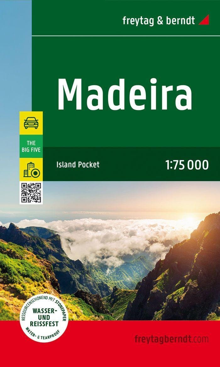 Levně Madeira 1:75 000 / automapa + rekreační mapa