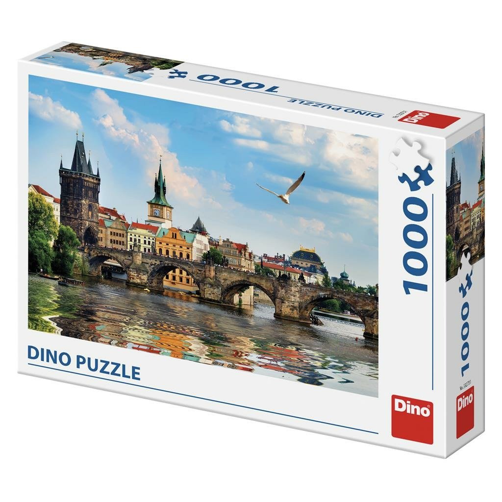 Levně Karlův most: puzzle 1000 dílků - Dino