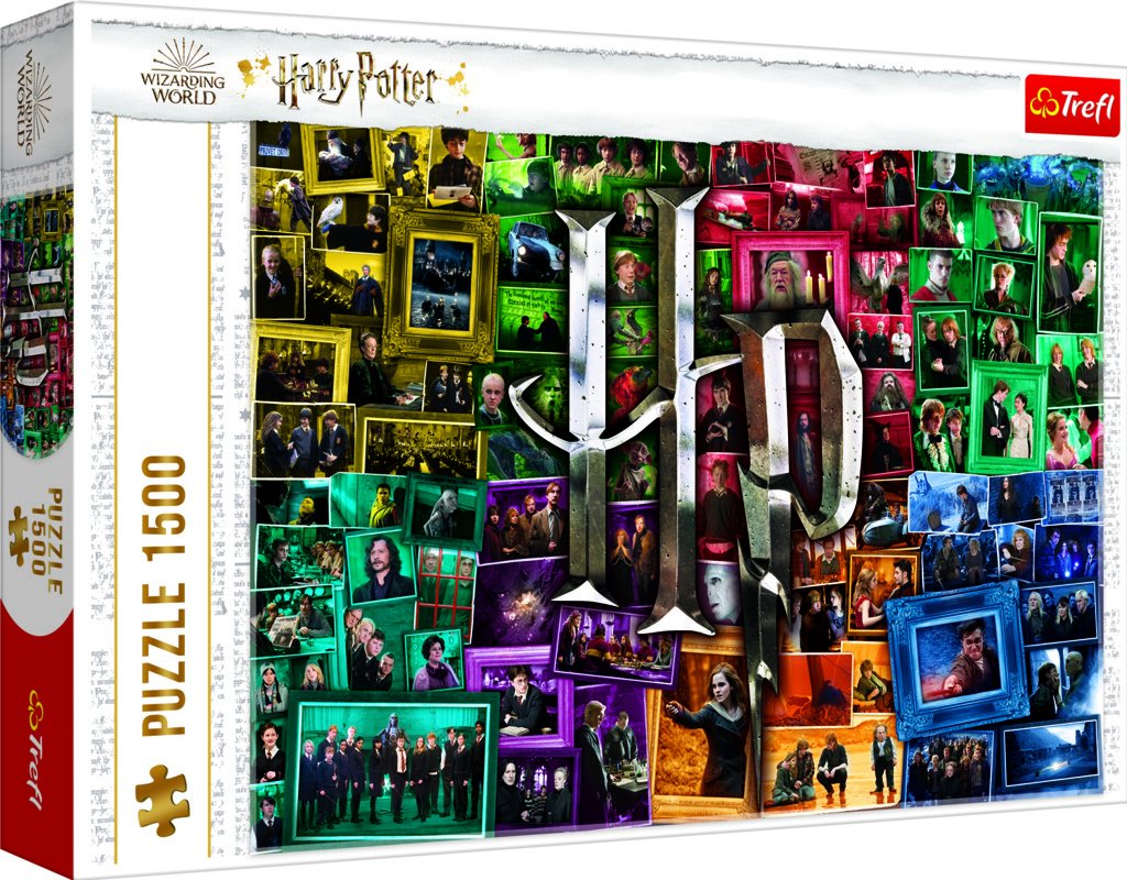 Levně Trefl Puzzle Harry Potter - Svět Harryho Pottera/1500 dílků - Trefl