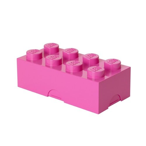 Levně Svačinový box LEGO - růžový