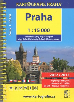 Levně Praha - 1:15 000 atlas města