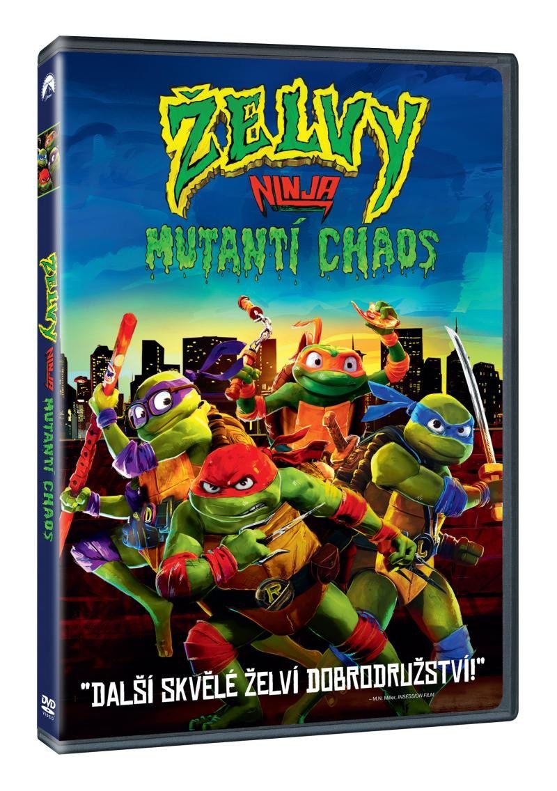 Levně Želvy Ninja: Mutantí chaos DVD