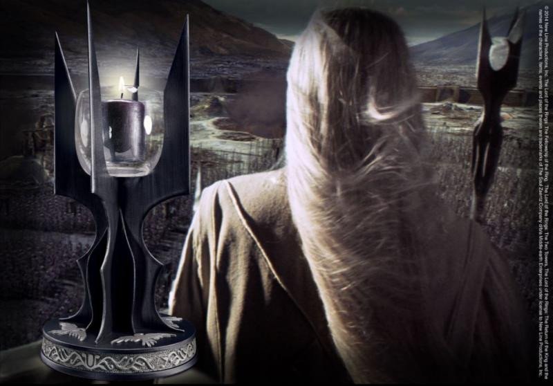 Levně Pán prstenů: Kovový svícen Sarumanova hůl