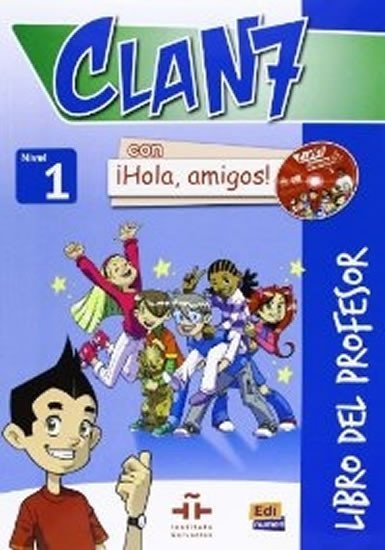 Levně Clan 7 Nivel 1 Libro del profesor + CD + CD-ROM - Gonez Castro, Maria