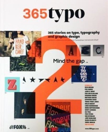 Levně 365typo 2: 365 stories on type, typography and graphic design a year - Linda Kudrnovská