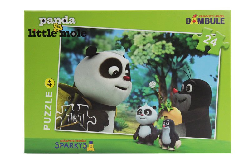 Krtek a Panda 24 Puzzle