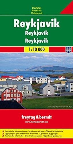 Levně PL 125 Reykjavík 1:10 000 / plán města