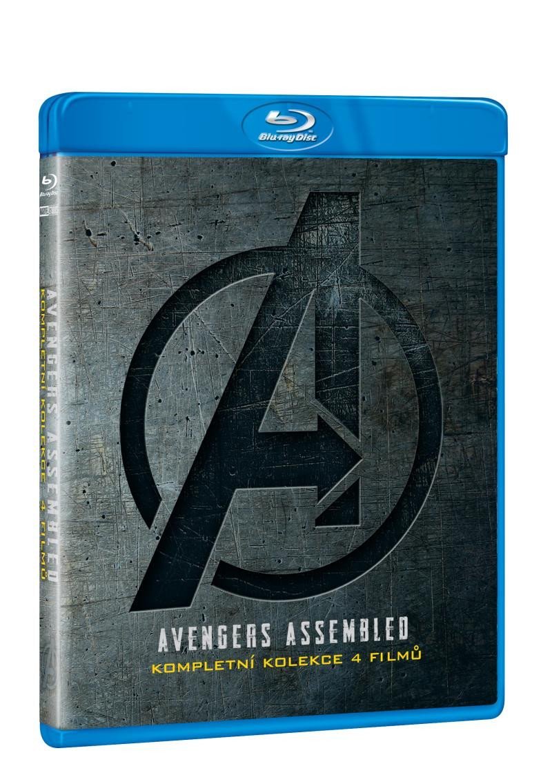 Levně Avengers kolekce 1.-4. (4x Blu-ray)