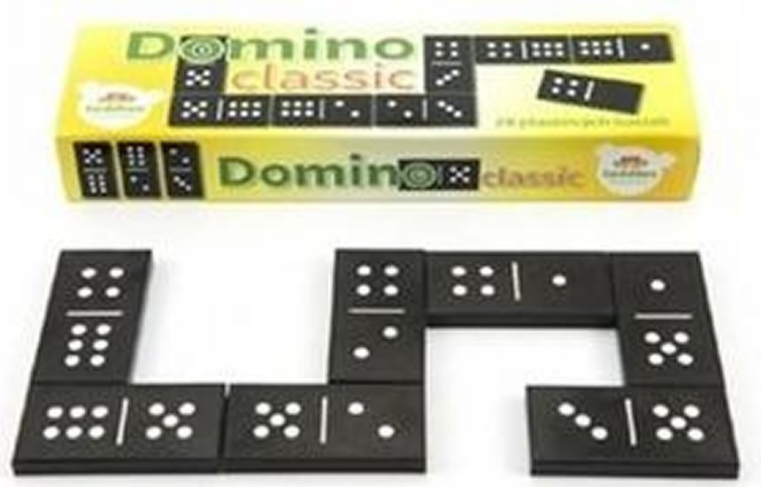 Levně Domino Classic 28 ks - společenská hra