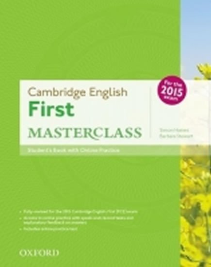 Levně Cambridge English First Masterclass Student´s Book with Online Skills Practice - Simon Haines