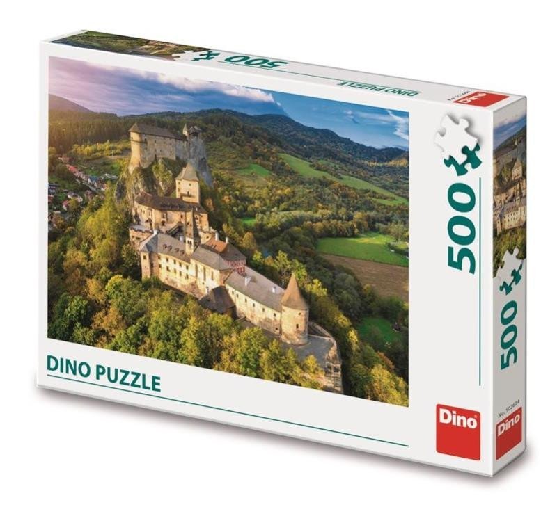 Puzzle Oravský hrad 500 dílků - Dino