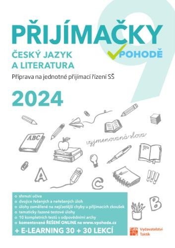 Levně Přijímačky 9 - Český jazyk a literatura + e-learning 2024