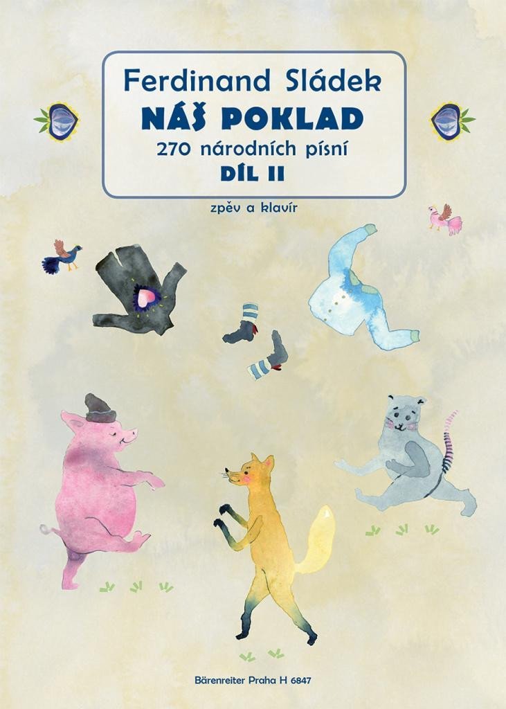 Levně Náš poklad II. díl - 270 národních písní - Ferdinand Sládek