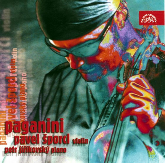 Levně Paganini - Caprice, Sonáta e moll, Le Streghe, Moto perpetuo...- CD - Pavel Šporcl