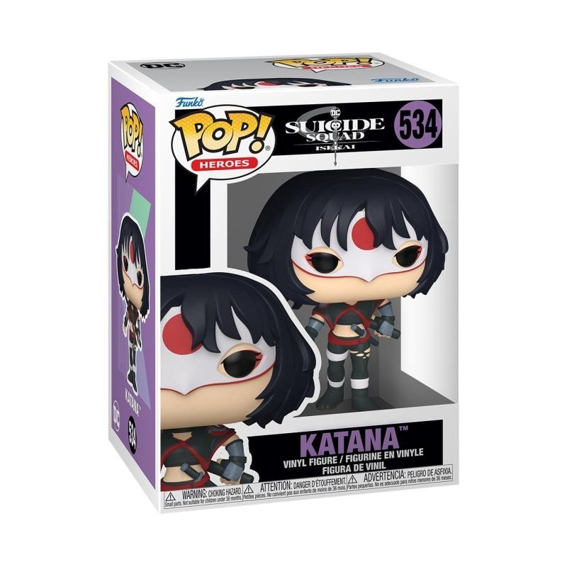 Levně Funko POP Animation: DC Suicide Squad Isekai - Katana #534