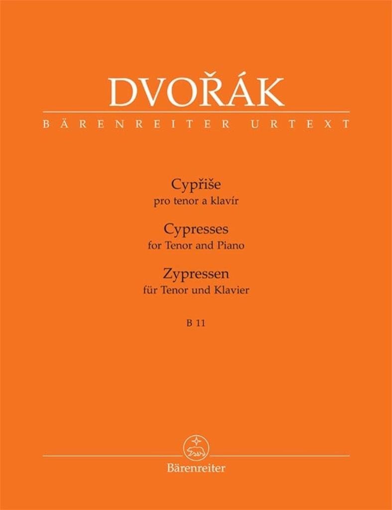 Levně Cypřiše pro tenor a klavír - Antonín Dvořák
