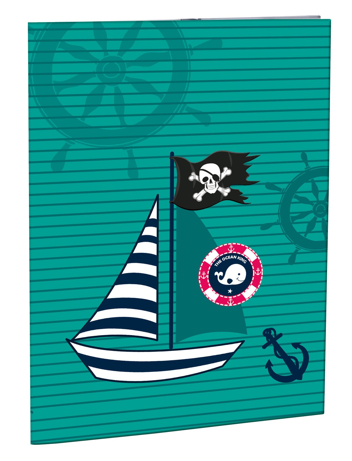 Levně Desky na abecedu Ocean Pirate