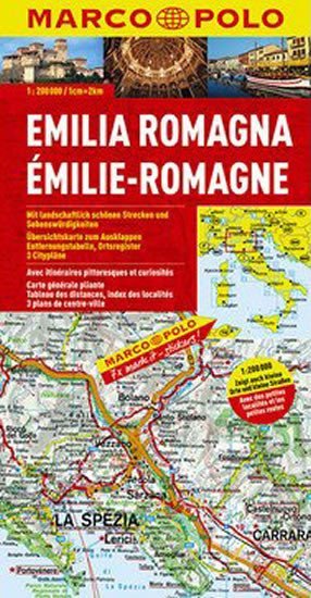Levně Itálie č.6-Emilia Romagna/mapa 1:200T MD