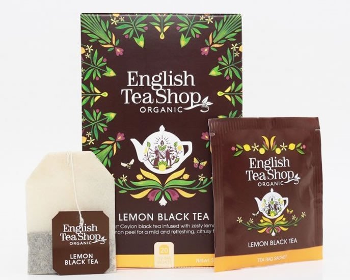 Levně English Tea Shop Čaj Citron s černým čajem, 20 sáčků