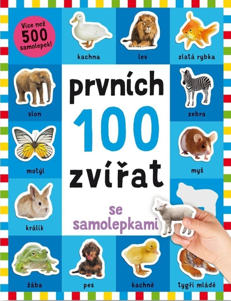 Levně Prvních 100 zvířat se samolepkami