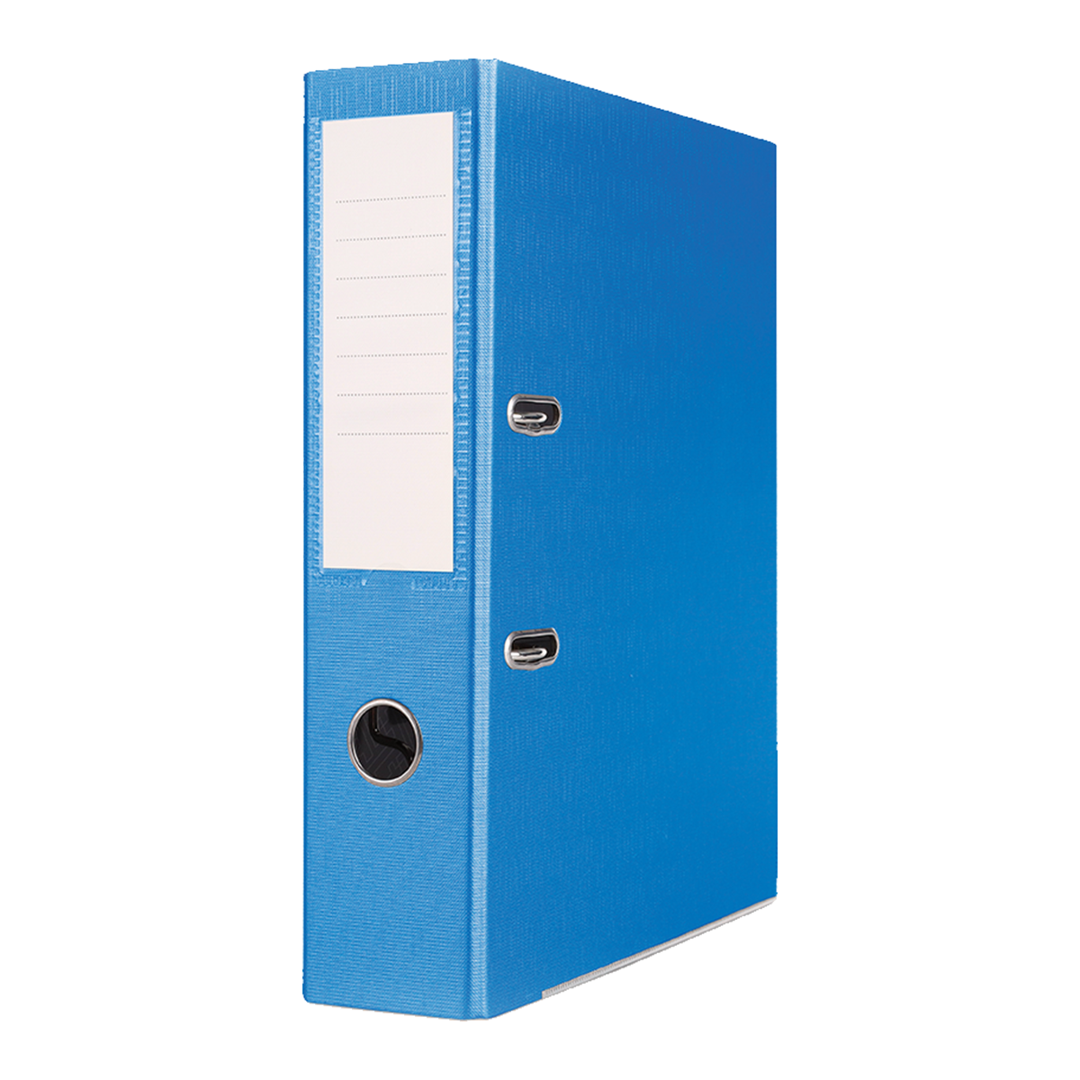 Levně Office Products pákový pořadač Basic, A4/75 mm, PP, kovová lišta, modrý