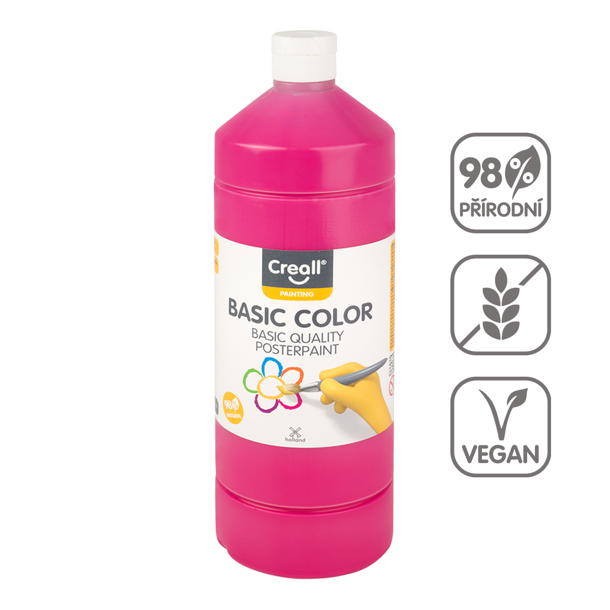 Levně Creall temperová barva, 1000 ml, magenta