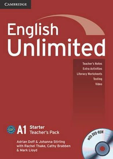 Levně English Unlimited Starter Teachers Pack (Teachers Book with DVD-ROM) - Doff, Adrian; Stirling, Johanna