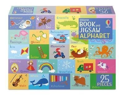 Levně Book and Jigsaw Alphabet - Kate Nolan