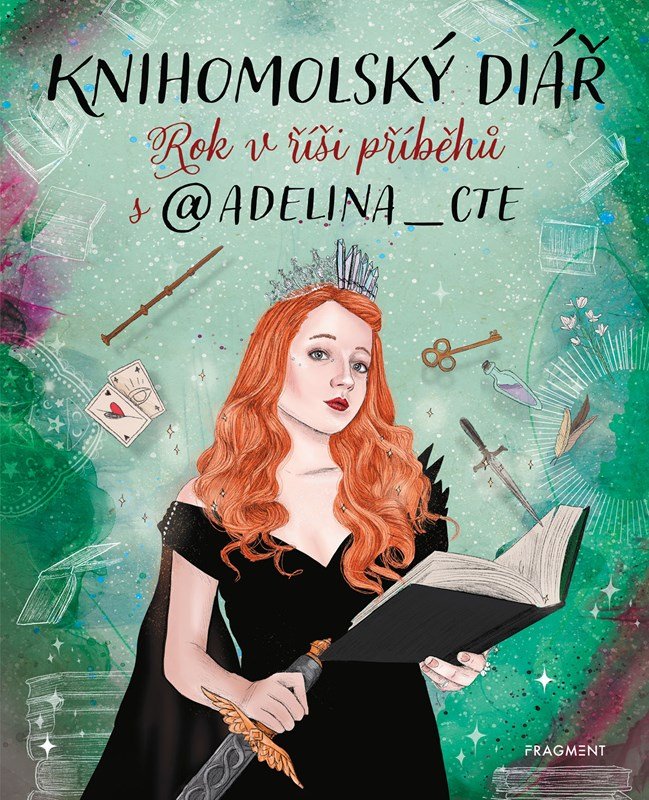 Levně Knihomolský diář - Rok v říši příběhů s @adelina_cte - Adéla Schneiderová