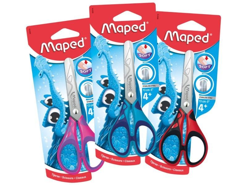 Levně Maped - Nůžky Essentials Soft 13 cm - mix barev