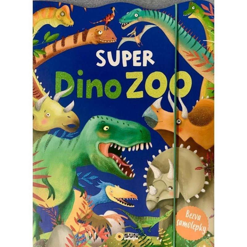 Levně Super Dino ZOO - Bezva samolepky