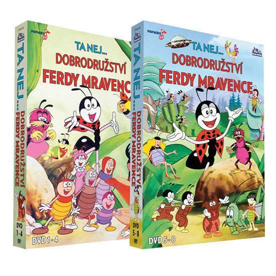 Levně Dobrodružství Ferdy mravence - 8 DVD - Ta nej...