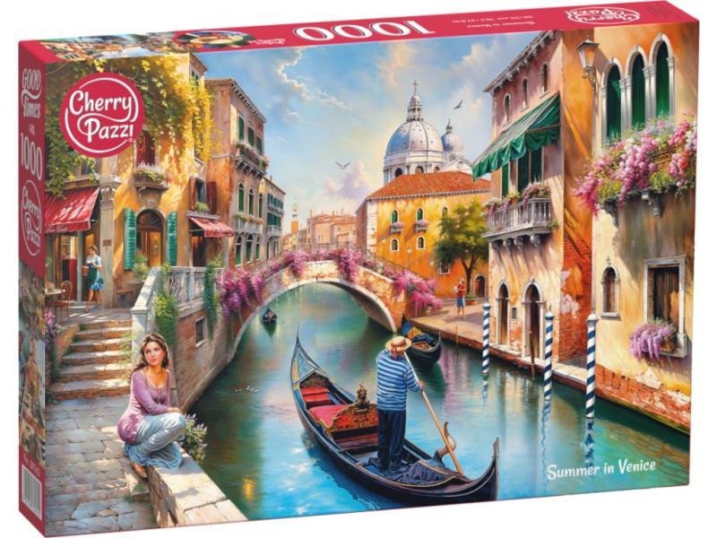 Levně CherryPazzi Puzzle - Léto v Benátkách 1000 dílkú
