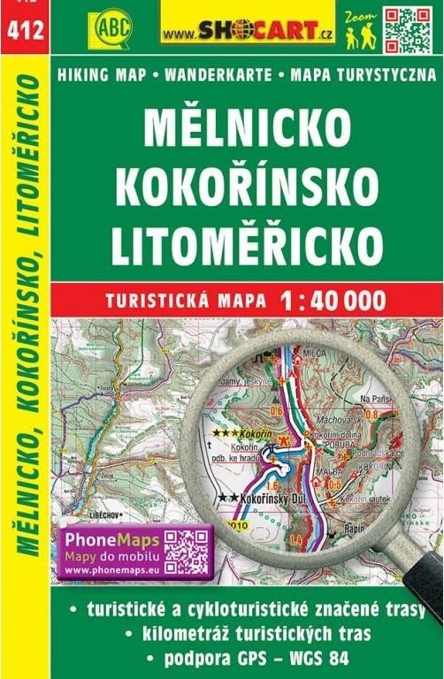 Levně SC 412 Mělnicko, Kokořínsko, Litoměřicko 1:40 000