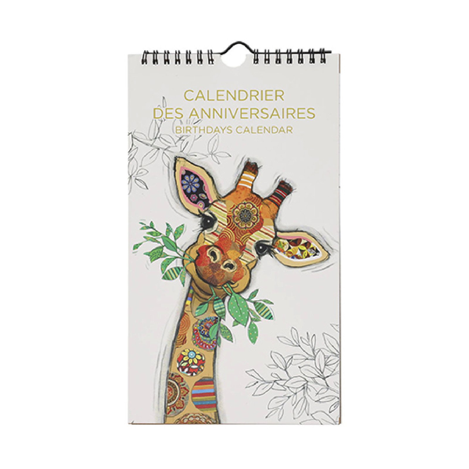 Levně Kalendář narozeninový CALA21U01 BUG ART KOOKS KIUB