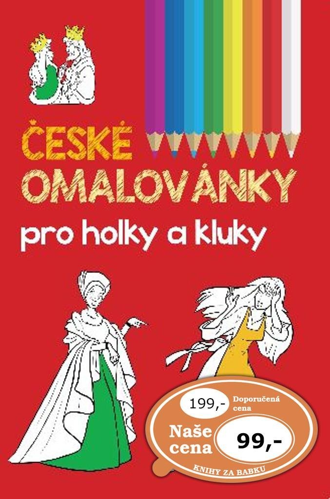Levně České omalovánky pro holky a kluky