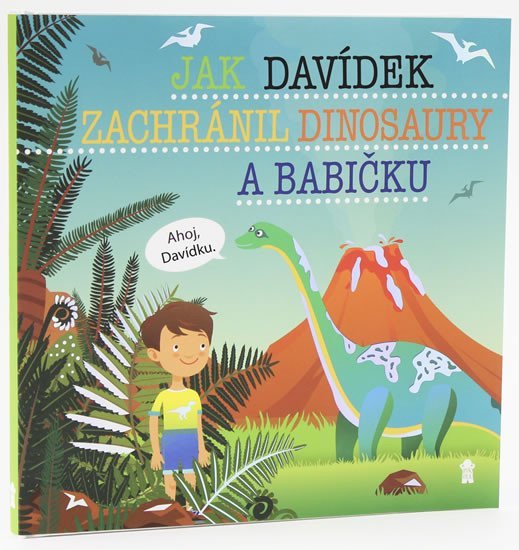 Jak Davídek zachránil dinosaury a babičku - Dětské knihy se jmény - Šimon Matějů