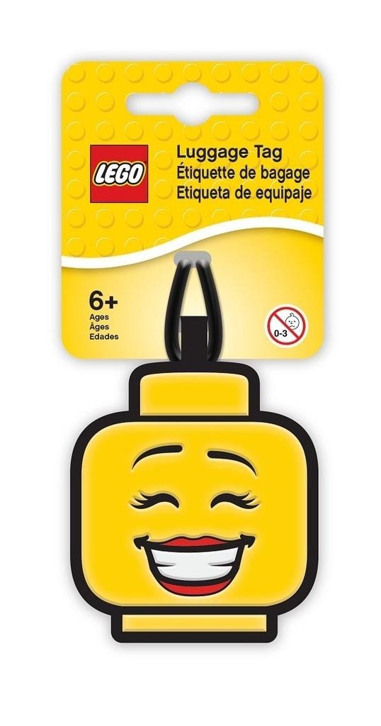 LEGO Iconic - hlava dívky visačka na batoh