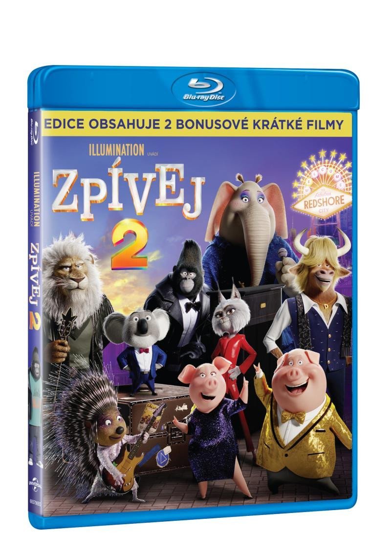 Levně Zpívej 2 - Blu-ray