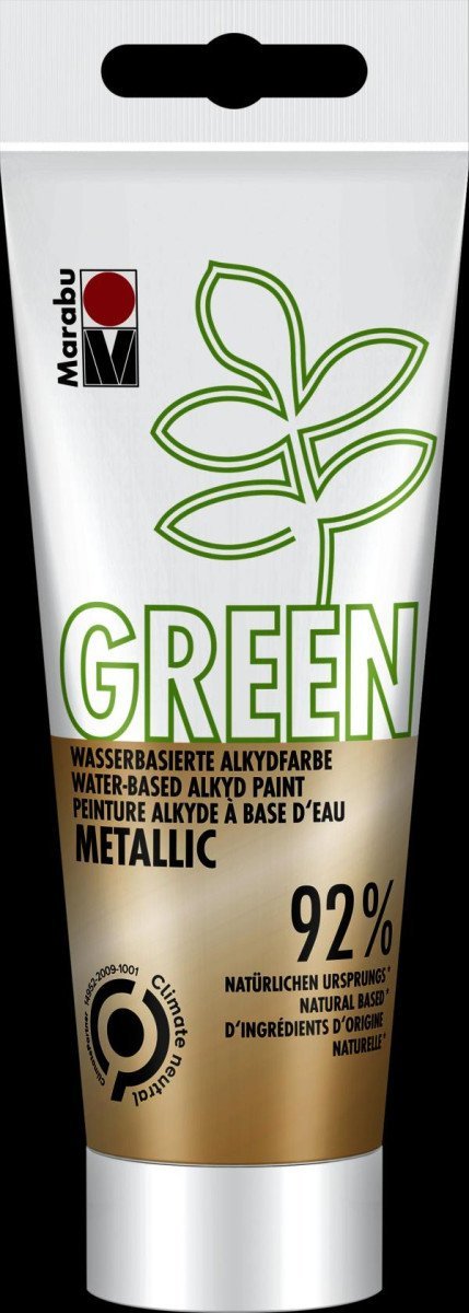 Product detail of Marabu Green Alkydová barva - zlatá 100 ml