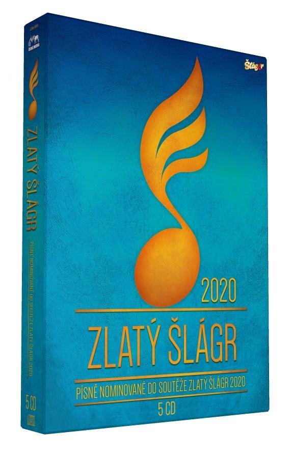 Levně Zlatý Šlágr 2020 - 5 CD