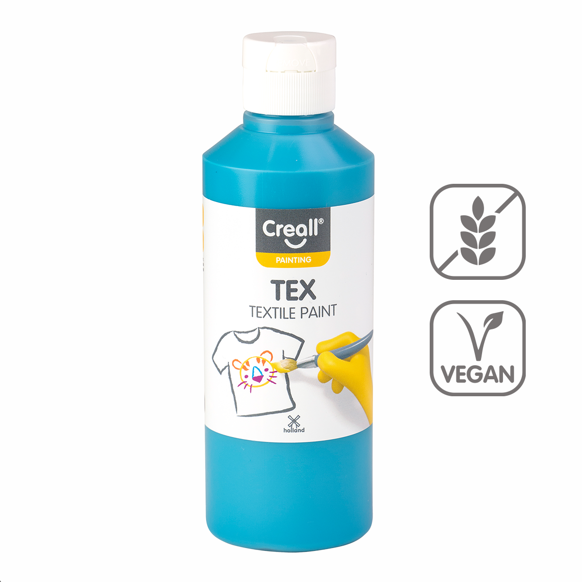 Product detail of Creall textilní barva TEX, 250 ml, tyrkysová