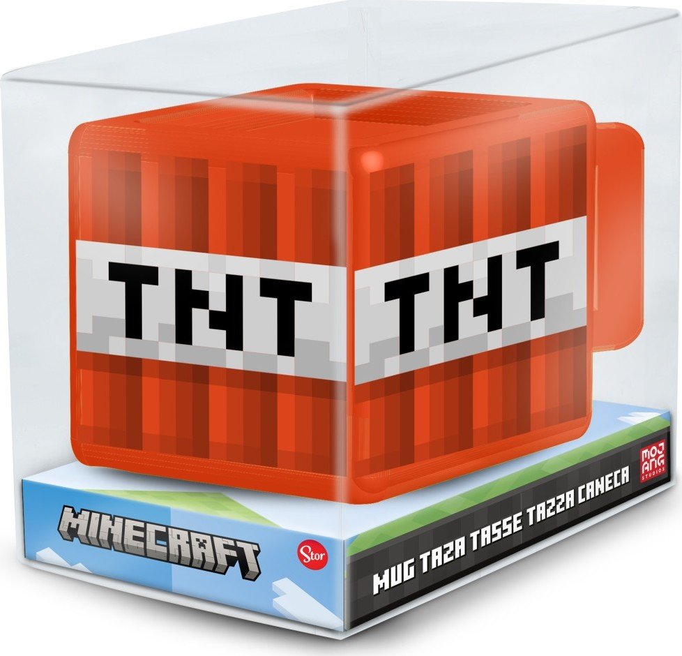 Minecraft Hrnek 3D - TNT Box 440 ml - EPEE Merch - STOR