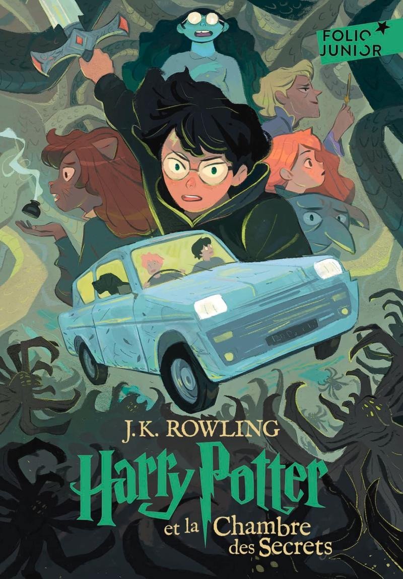Levně Harry Potter 2: Harry Potter et la chambre des secrets, 1. vydání - Joanne Kathleen Rowling