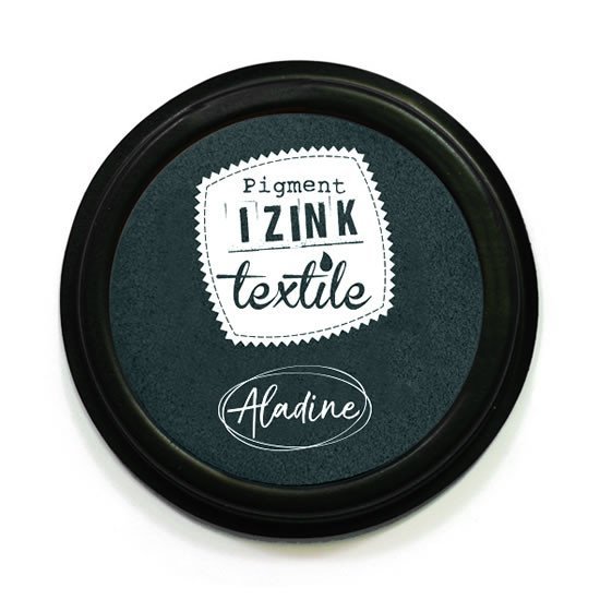 Levně Razítkovací polštářek na textil IZINK textile - šedý