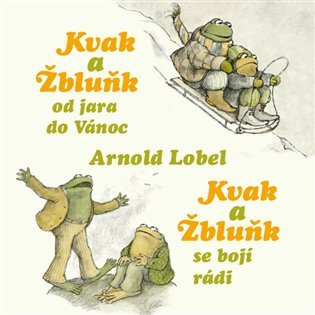 Levně Kvak a Žbluňk od jara do Vánoc / Kvak a Žbluňk se bojí rádi - 2 CDmp3 - Arnold Lobel