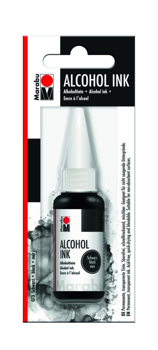Marabu Alkoholový inkoust/černý 20 ml