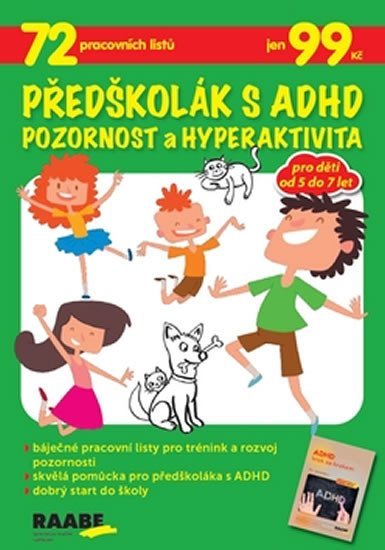 Levně Předškolák s ADHD Pozornost a hyperaktivita