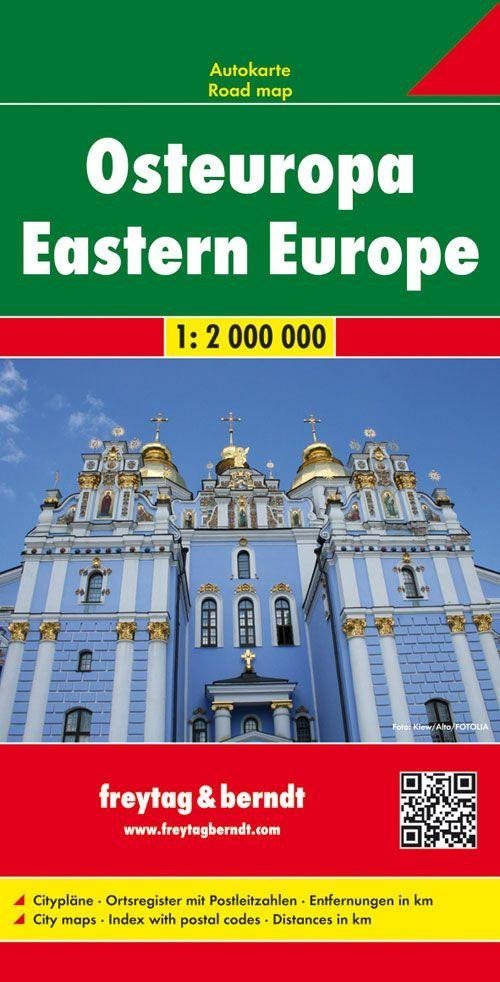 Levně AK 2002 Východní Evropa 1:2 000 000 / automapa