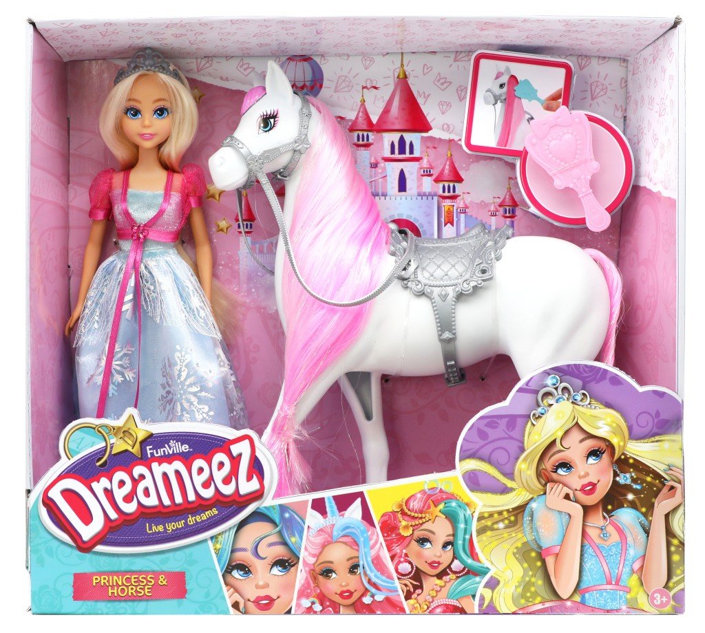 Levně Dreameez princezna s koníkem - Alltoys Funville